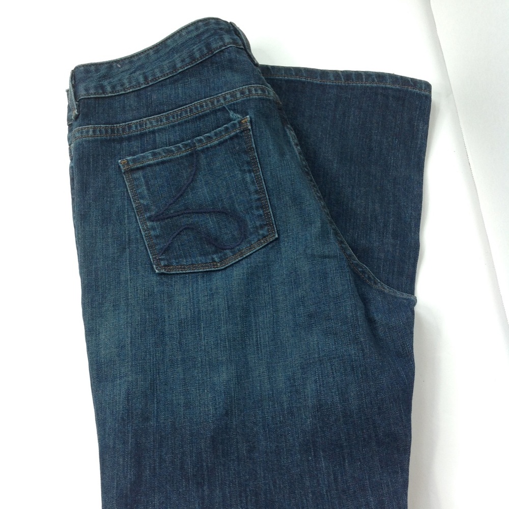 Vera Wang Denim Blue Bootcut Jeans Simply